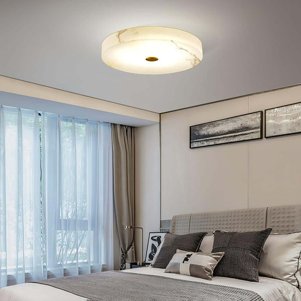 Sophie Alabaster Ceiling Lamp – Elegant & Simple Style Lighting | Alsolight