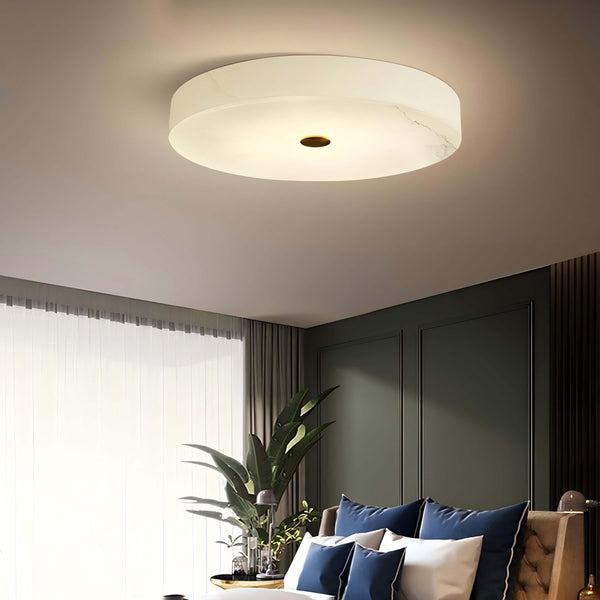 Sophie Alabaster Ceiling Lamp – Elegant & Simple Style Lighting | Alsolight