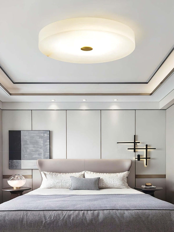 Sophie Alabaster Ceiling Lamp – Elegant & Simple Style Lighting | Alsolight
