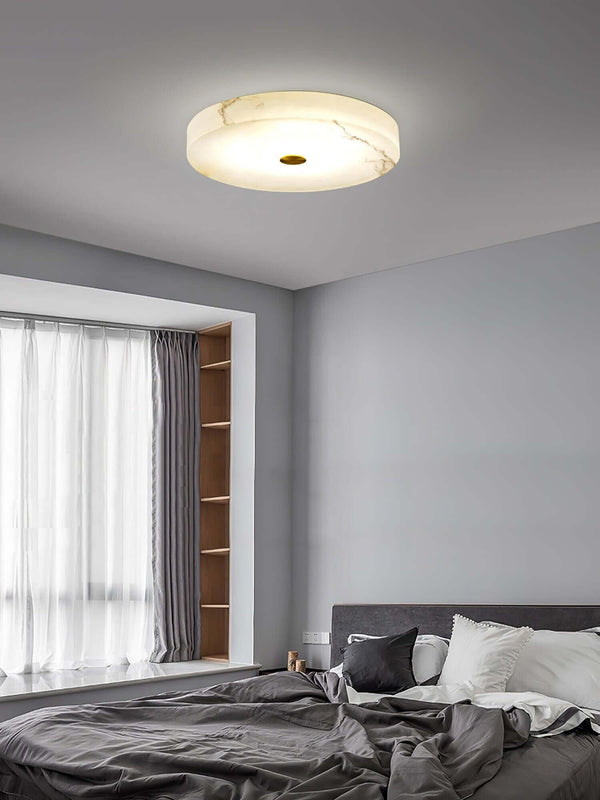 Sophie Alabaster Ceiling Lamp – Elegant & Simple Style Lighting | Alsolight