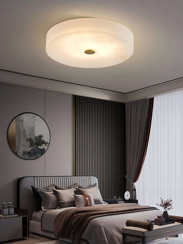 Sophie Alabaster Ceiling Lamp – Elegant & Simple Style Lighting | Alsolight