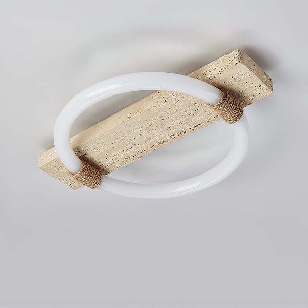 Stonek Ceiling Lamp – Gentle Cream Style For Simple Bedroom Decoration | Alsolight