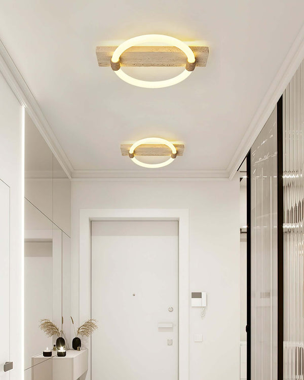 Stonek Ceiling Lamp – Gentle Cream Style For Simple Bedroom Decoration | Alsolight