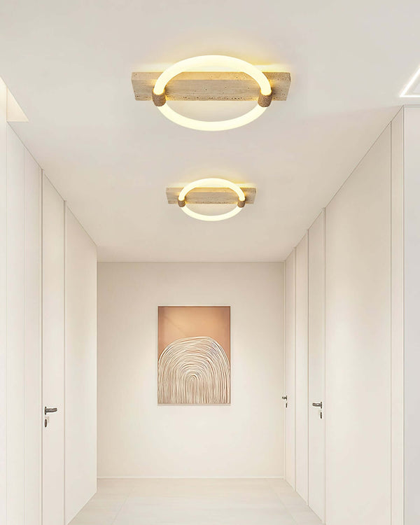 Stonek Ceiling Lamp – Gentle Cream Style For Simple Bedroom Decoration | Alsolight