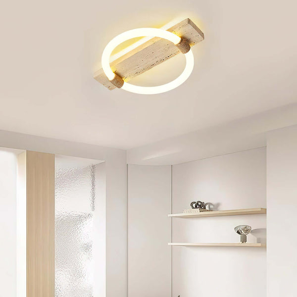 Stonek Ceiling Lamp – Gentle Cream Style For Simple Bedroom Decoration | Alsolight