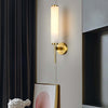 Stylish Lavilla Wall Lamp – Elegant Alabaster Brass Sconce | Alsolight