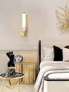 Stylish Lavilla Wall Lamp – Elegant Alabaster Brass Sconce | Alsolight