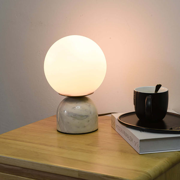 Sylas Table Lamp – Marble Low-Key Elegance for Easy Interior Styling | Alsolight