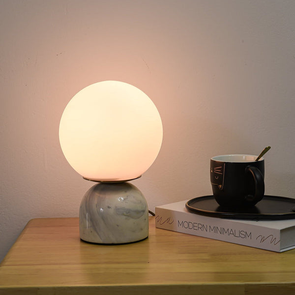 Sylas Table Lamp – Marble Low-Key Elegance for Easy Interior Styling | Alsolight