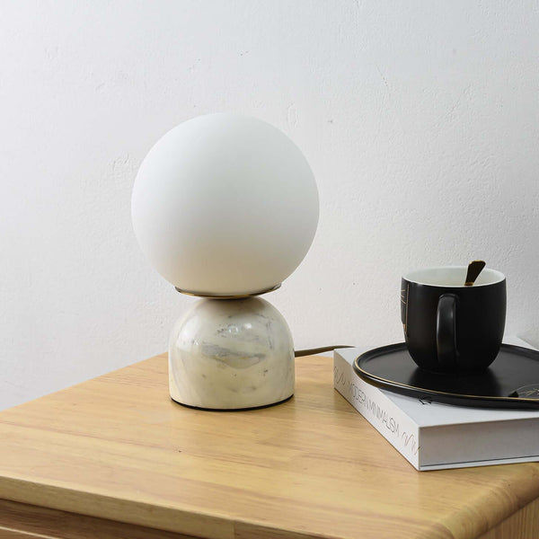 Sylas Table Lamp – Marble Low-Key Elegance for Easy Interior Styling | Alsolight