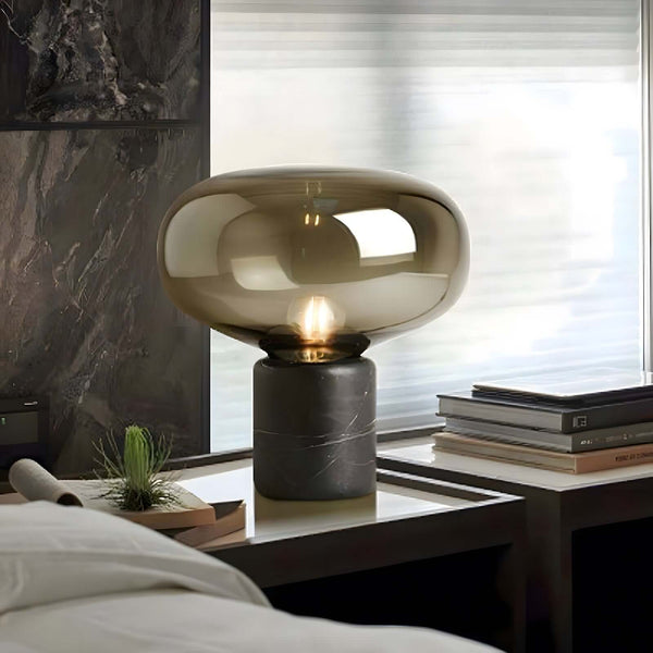 Sylvaine Table Lamp – Nordic Marble Design, Office Decor Lighting | Alsolight