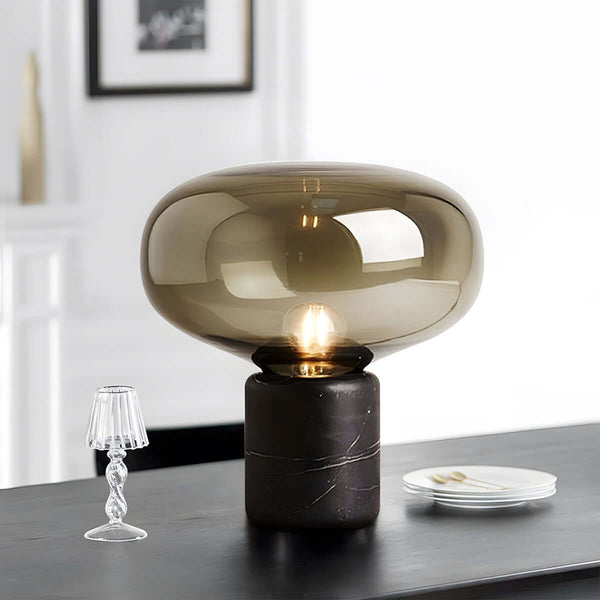 Sylvaine Table Lamp – Nordic Marble Design, Office Decor Lighting | Alsolight