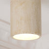 Teppa Ceiling Light – Travertine Cylindrical Light for Bedroom & Aisle | Alsolight