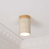 Teppa Ceiling Light – Travertine Cylindrical Light for Bedroom & Aisle | Alsolight