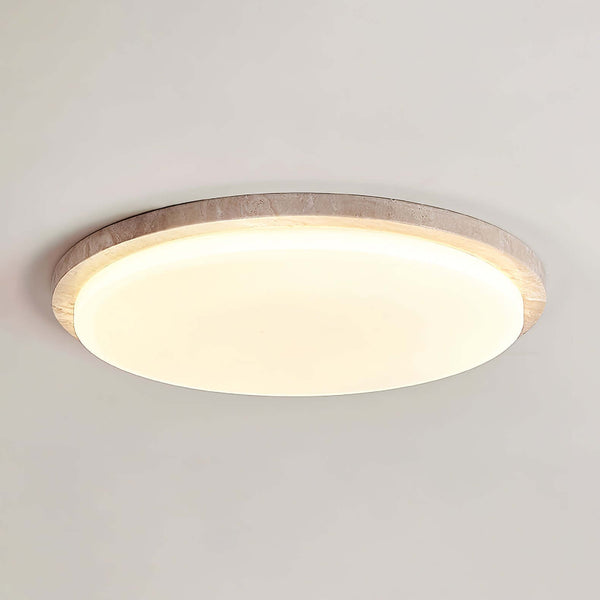 Terra Ceiling Light – Modern Style with Brass & Natural Stone | Alsolight