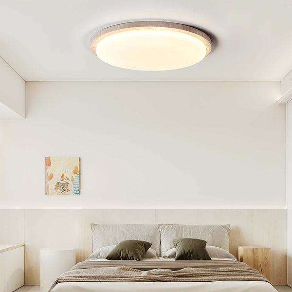Terra Ceiling Light – Modern Style with Brass & Natural Stone | Alsolight