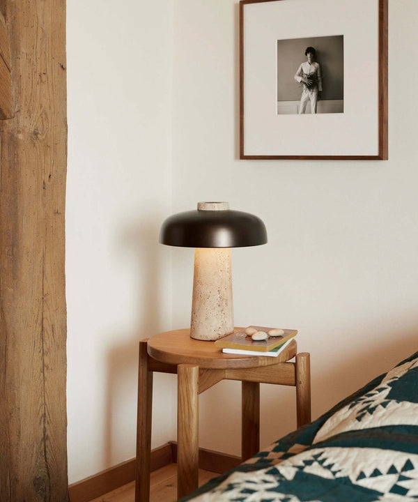 Terra Dome Table Lamp – Original Stone Retro Ins Style Mushroom Lamp | Alsolight