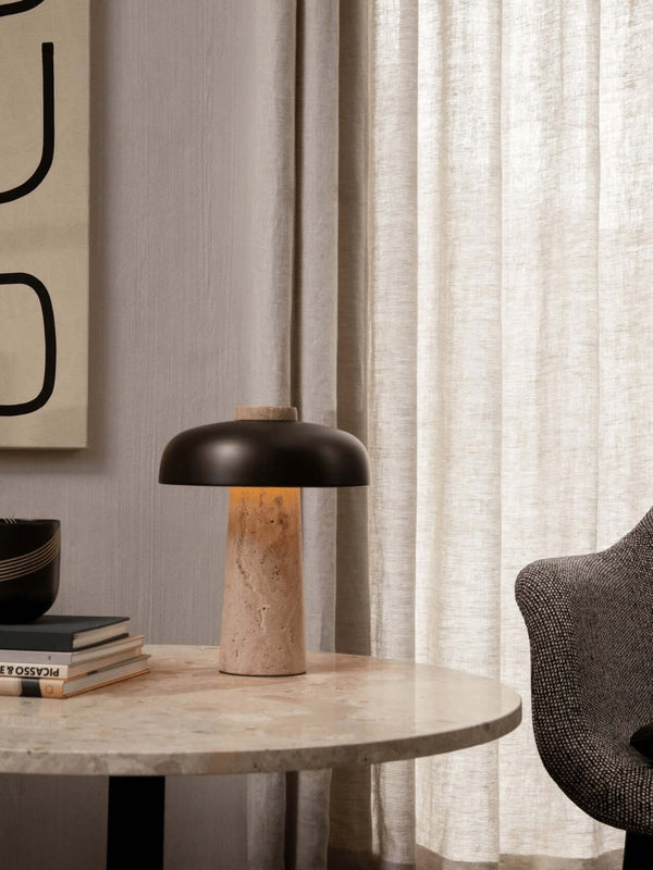 Terra Dome Table Lamp – Original Stone Retro Ins Style Mushroom Lamp | Alsolight