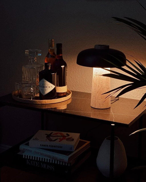 Terra Dome Table Lamp – Original Stone Retro Ins Style Mushroom Lamp | Alsolight