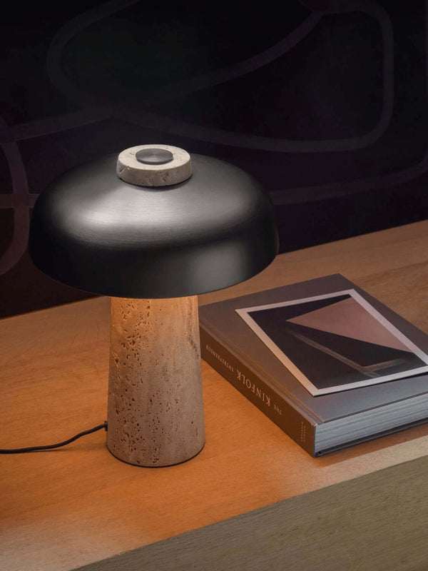 Terra Dome Table Lamp – Original Stone Retro Ins Style Mushroom Lamp | Alsolight