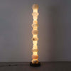 Tribeca Floor Lamp – Stacking Alabaster Elegance with Modern Design | Alsolight