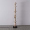 Tribeca Floor Lamp – Stacking Alabaster Elegance with Modern Design | Alsolight