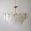Vervira Chandelier – Modern Crystal Pearl Pendant Light, Gold Finish | Alsolight