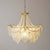 Vervira Chandelier – Modern Crystal Pearl Pendant Light, Gold Finish | Alsolight
