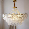 Vervira Chandelier – Modern Crystal Pearl Pendant Light, Gold Finish | Alsolight