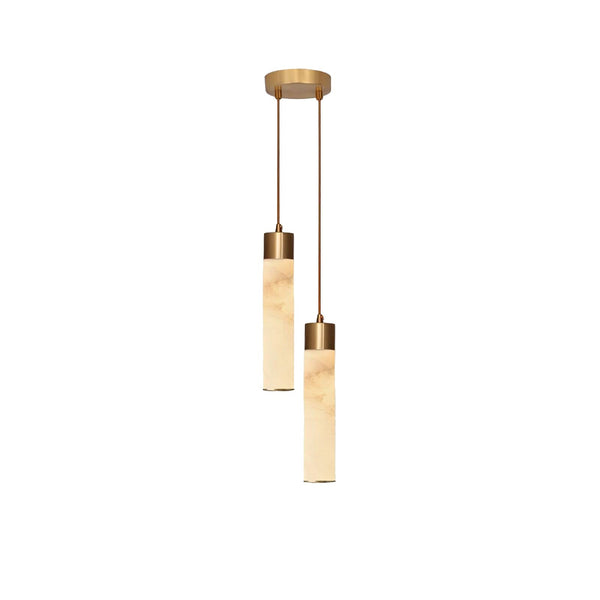 Vintage Alabaster Tala Pendant Light – Elegant Brass Hanging Lamp | Alsolight