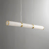 Alabaster Pillar Linear Chandelier I Alsolight