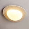 Aurora Ceiling Light – Natural Stone Japanese Minimalist Bedroom Decor | Alsolight