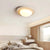 Aurora Ceiling Light – Natural Stone Japanese Minimalist Bedroom Decor | Alsolight