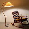 Caprani Wooden Floor Lamp