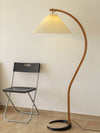 Caprani Wooden Floor Lamp