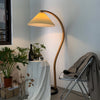 Caprani Wooden Floor Lamp