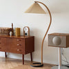 Caprani Wooden Floor Lamp