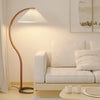 Caprani Wooden Floor Lamp