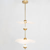 Envolee Double Biscuit Pendant Light