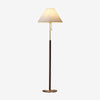 Fabric Brass Floor Lamp