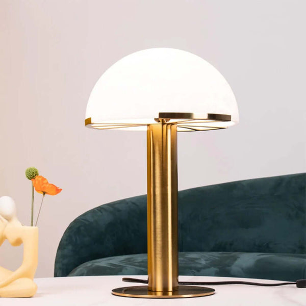 Gesse Table Lamp – Unique Alabaster, Minimalist Color Matching | Alsolight