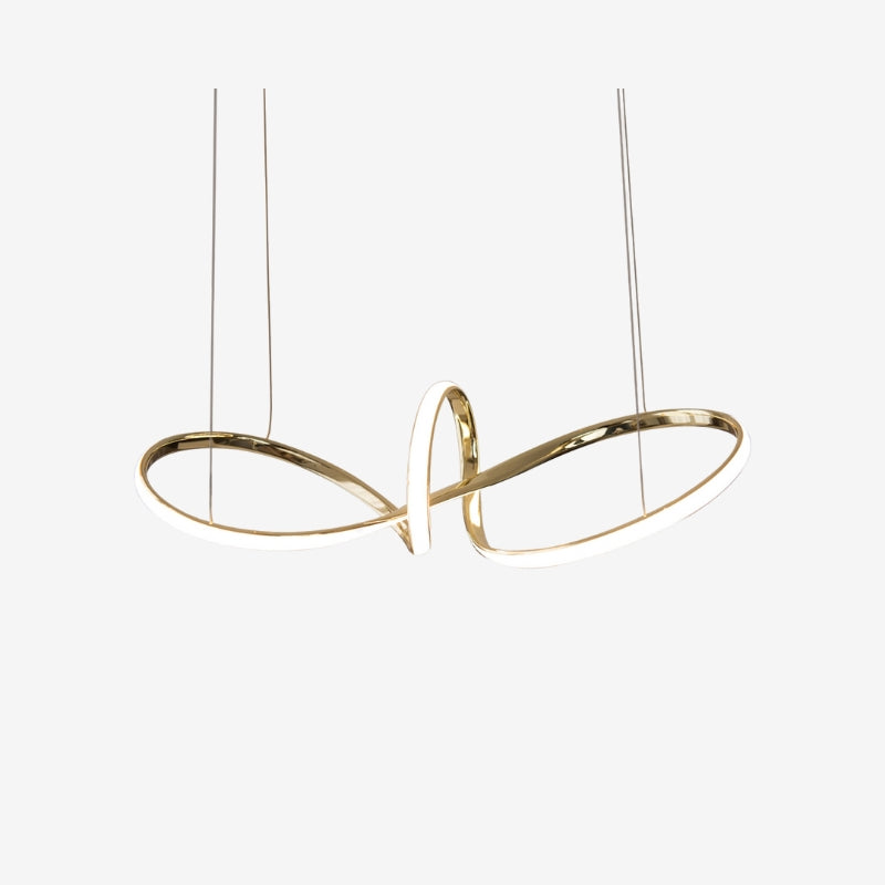 Perpetual Curved Chandelier