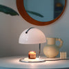 Round Dome Glass Table Lamp