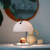 Round Dome Glass Table Lamp