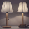 Rubber wood Table Lamp