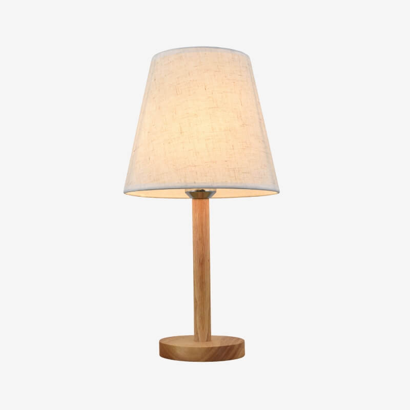 Rubber wood Table Lamp