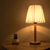 Rubber wood Table Lamp