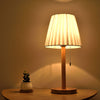 Rubber wood Table Lamp