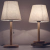 Rubber wood Table Lamp