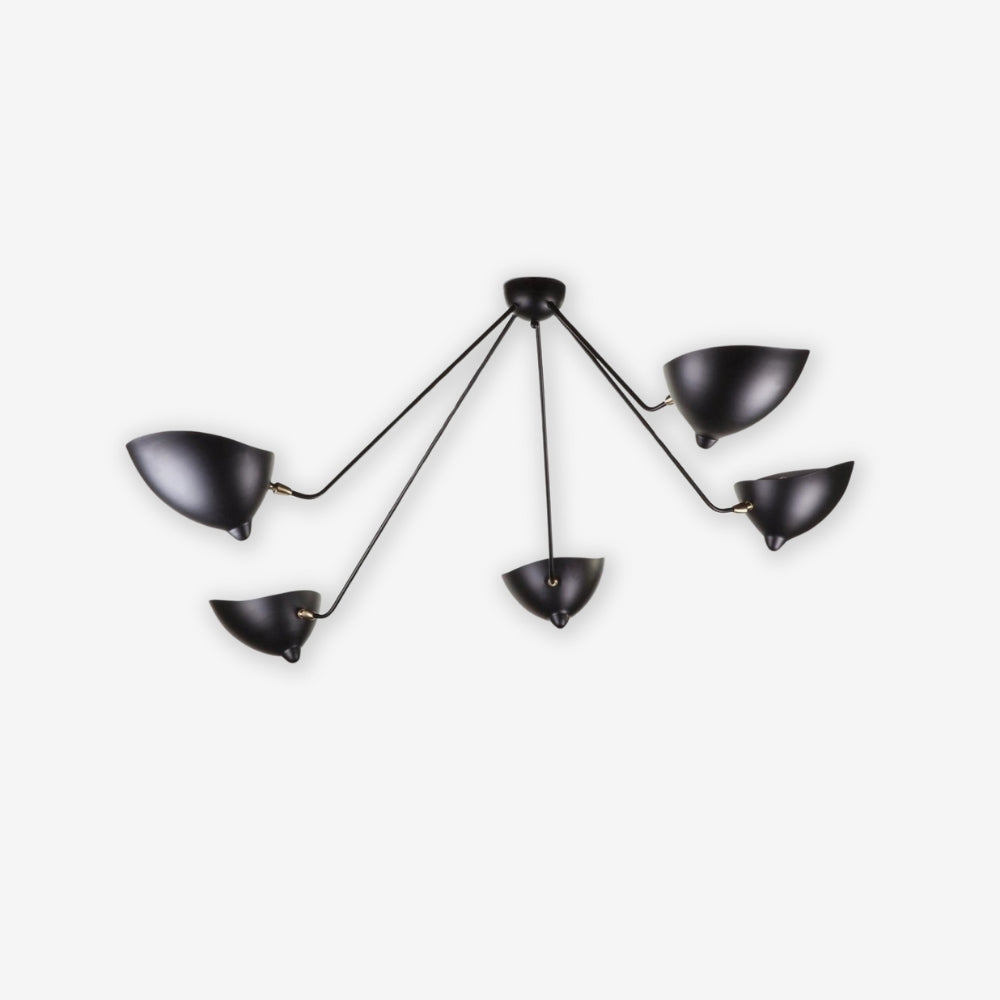 Serge Mouille Ceiling Lamp Style B